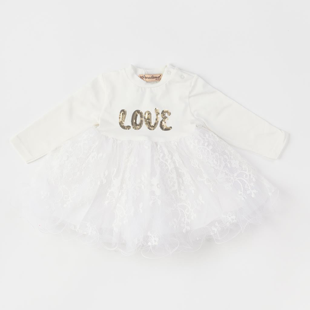 Girl Dress with long sleeves and jacket