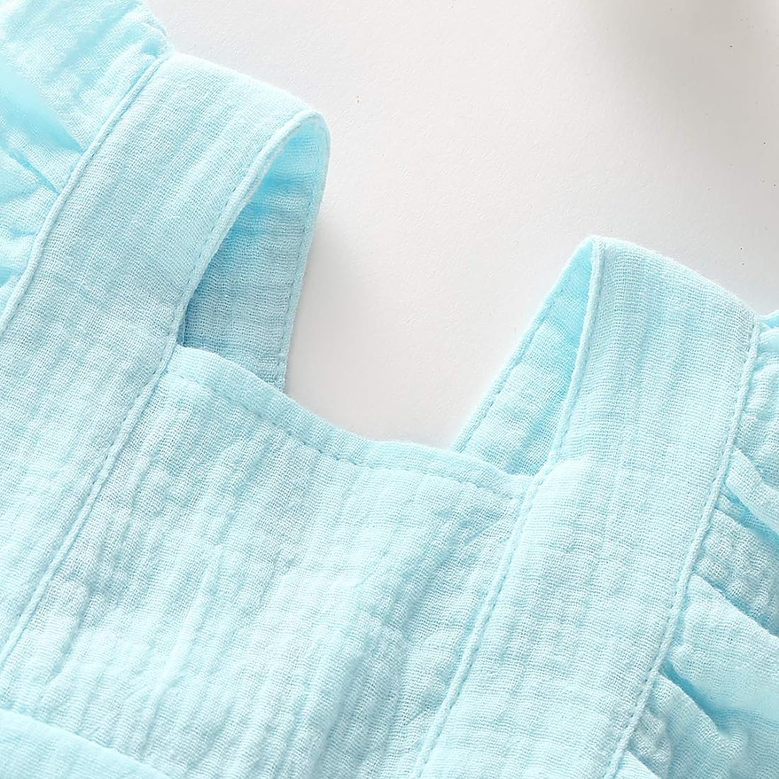 Baby Ruffled Solid Layered Design Bodysuit