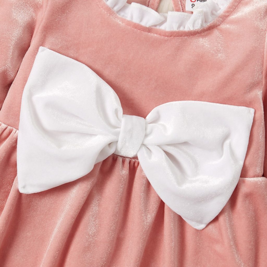 Baby Girl Sweet Velvet Dress