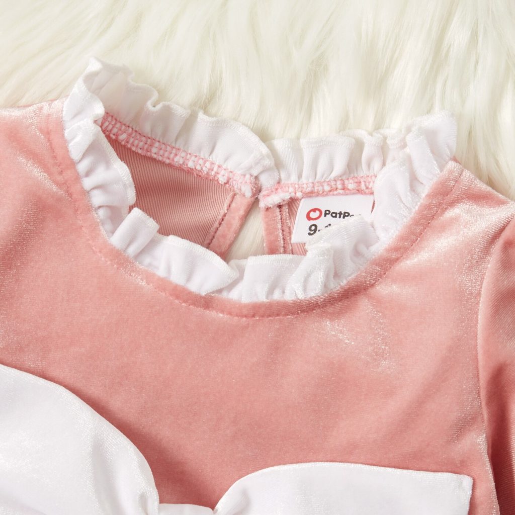 Baby Girl Sweet Velvet Dress