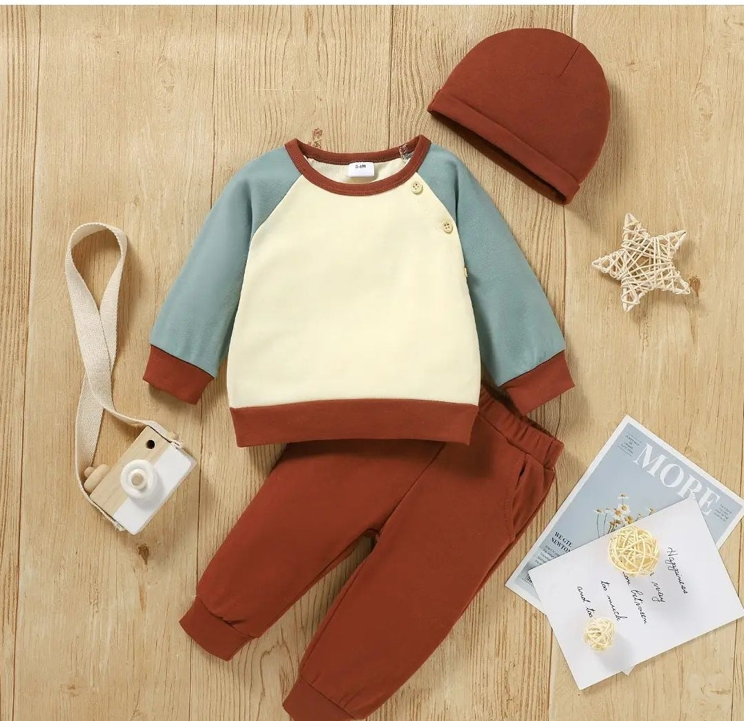 Baby Boy casual Fall Winter Set