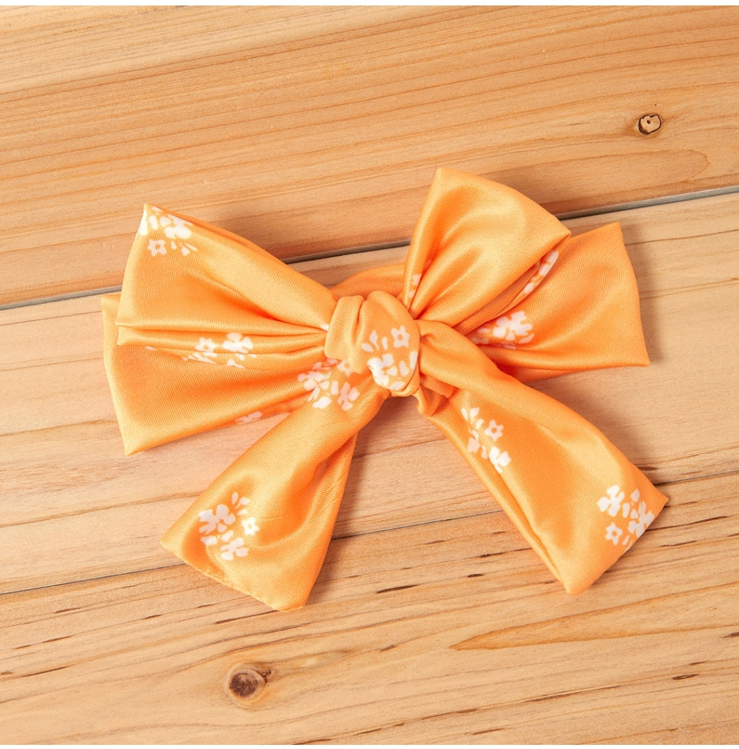 3-piece Baby Pretty Floral Dress Top and Polka Dots Pants with Headband Set