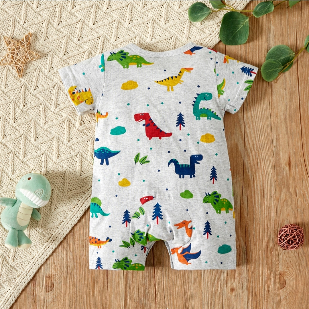 Baby Dinosaur Print Bodysuit