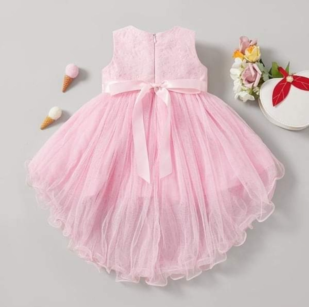 Baby Girl Sleeveless Sweet Costumes & Formal Dresses & Tuxedos