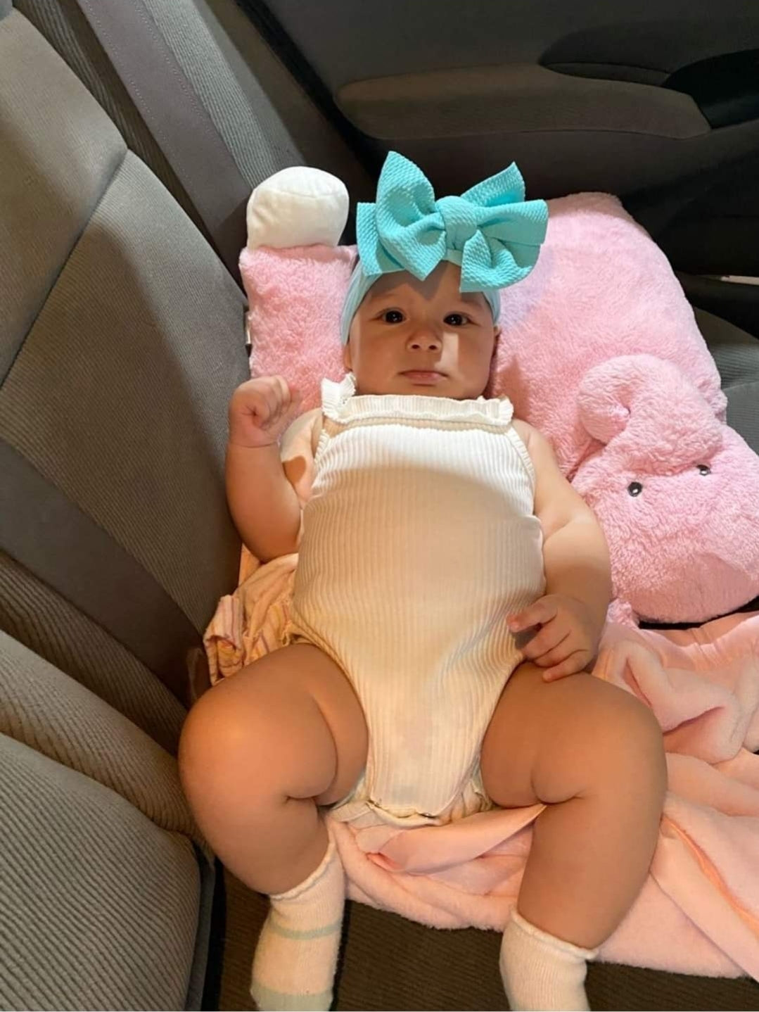 Baby Solid Strappy Bodysuit