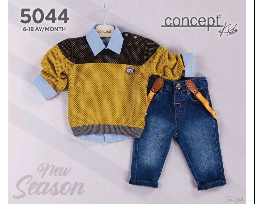 Long sleeve set for boy