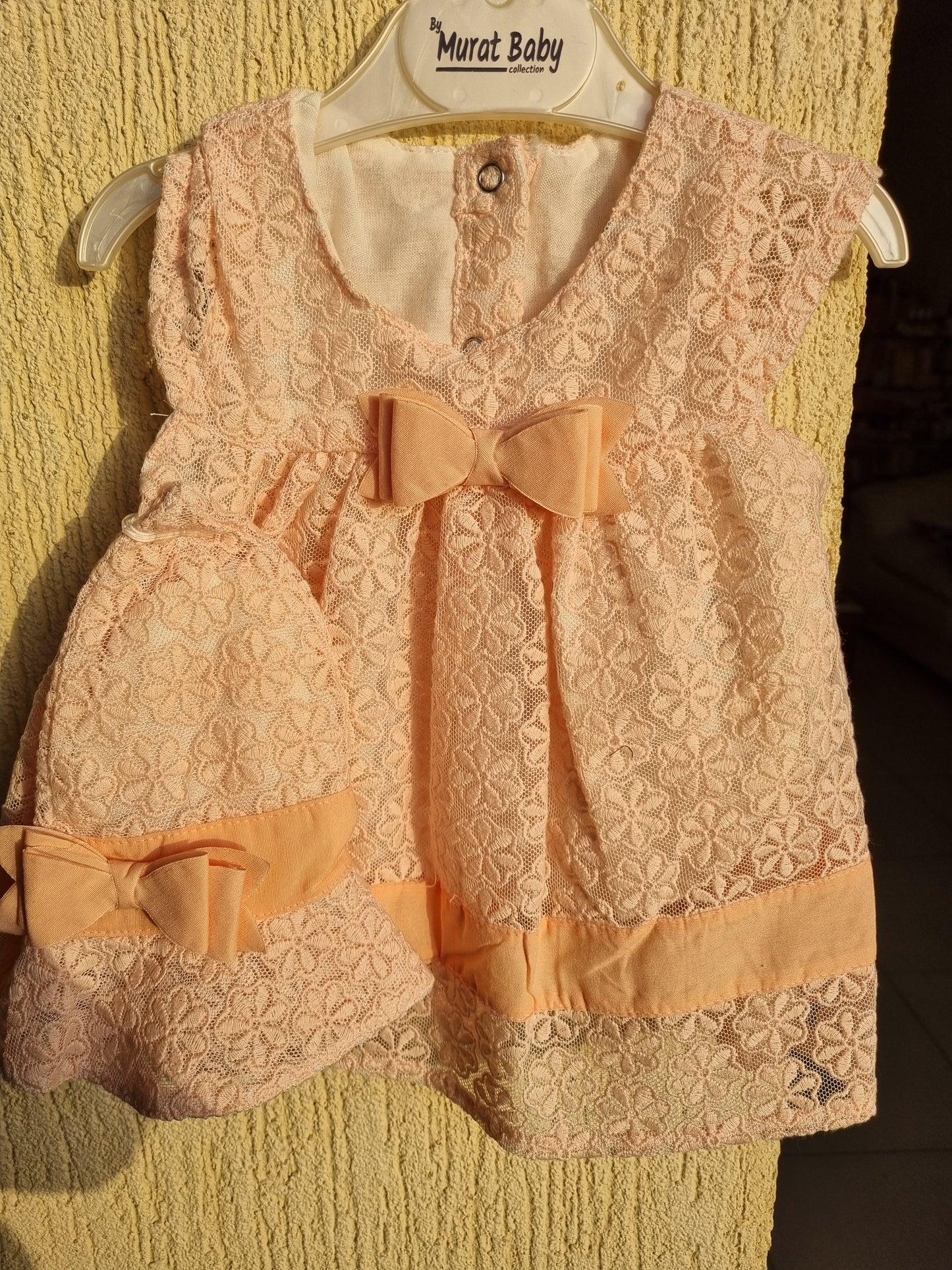 Baby dress with hat