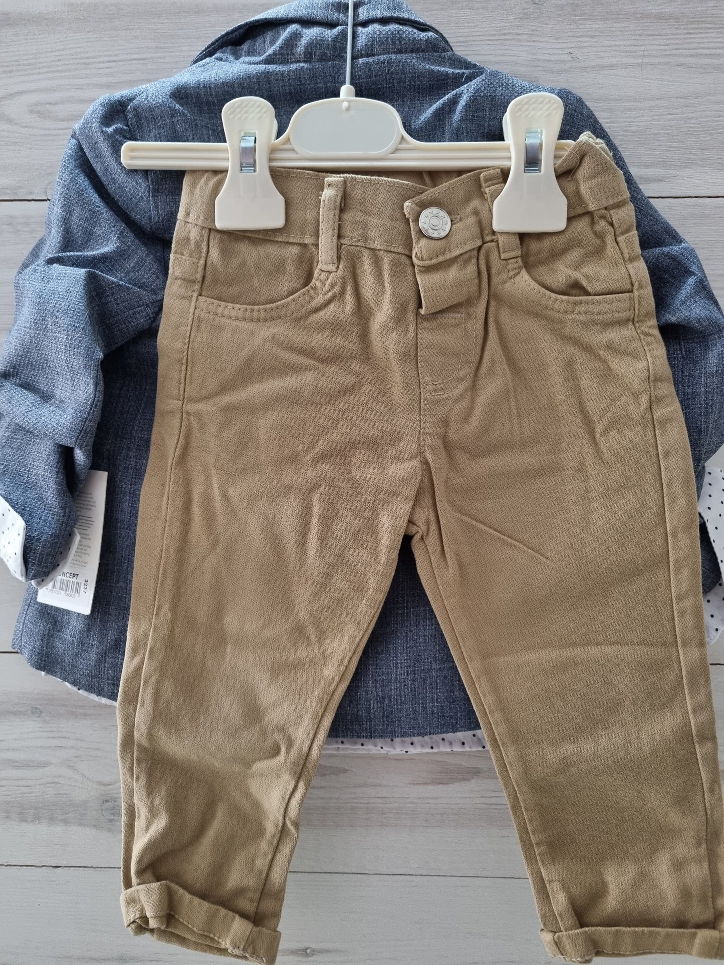 Baby Boy Long-sleeve Party Outfit